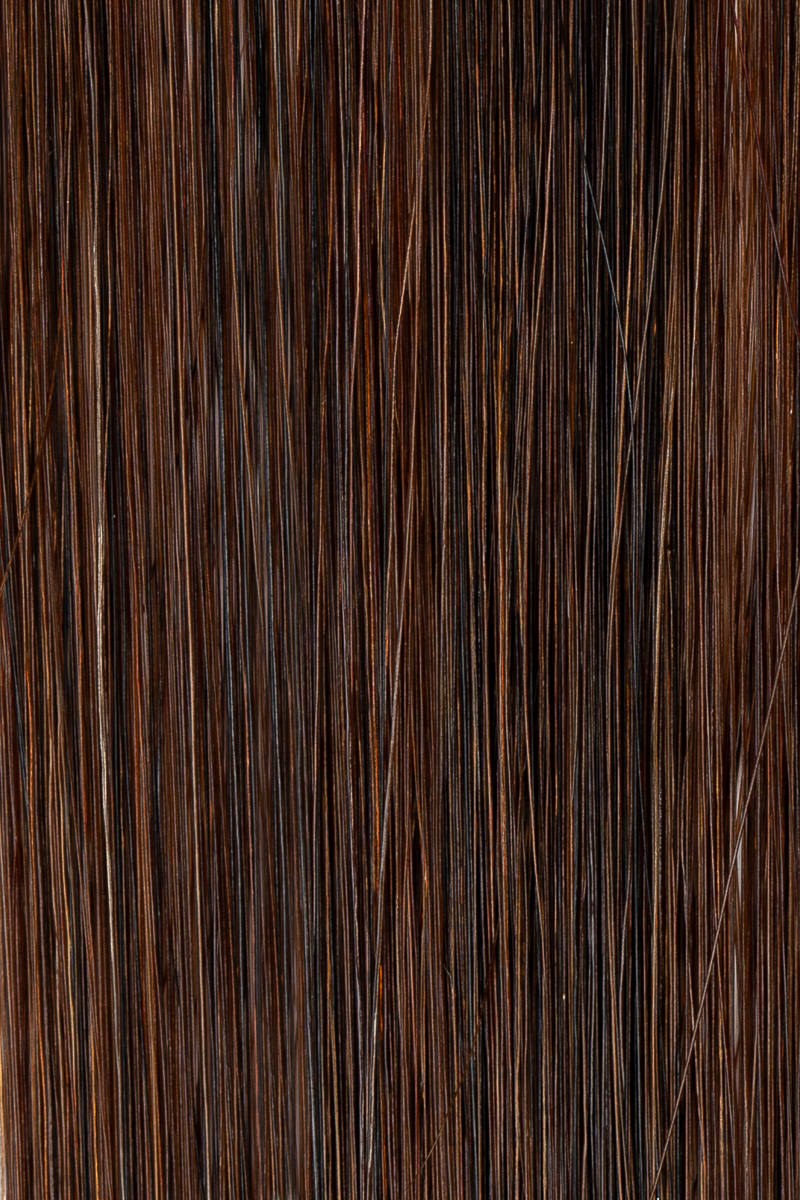 1A Dark Brown hair colour — Macro
