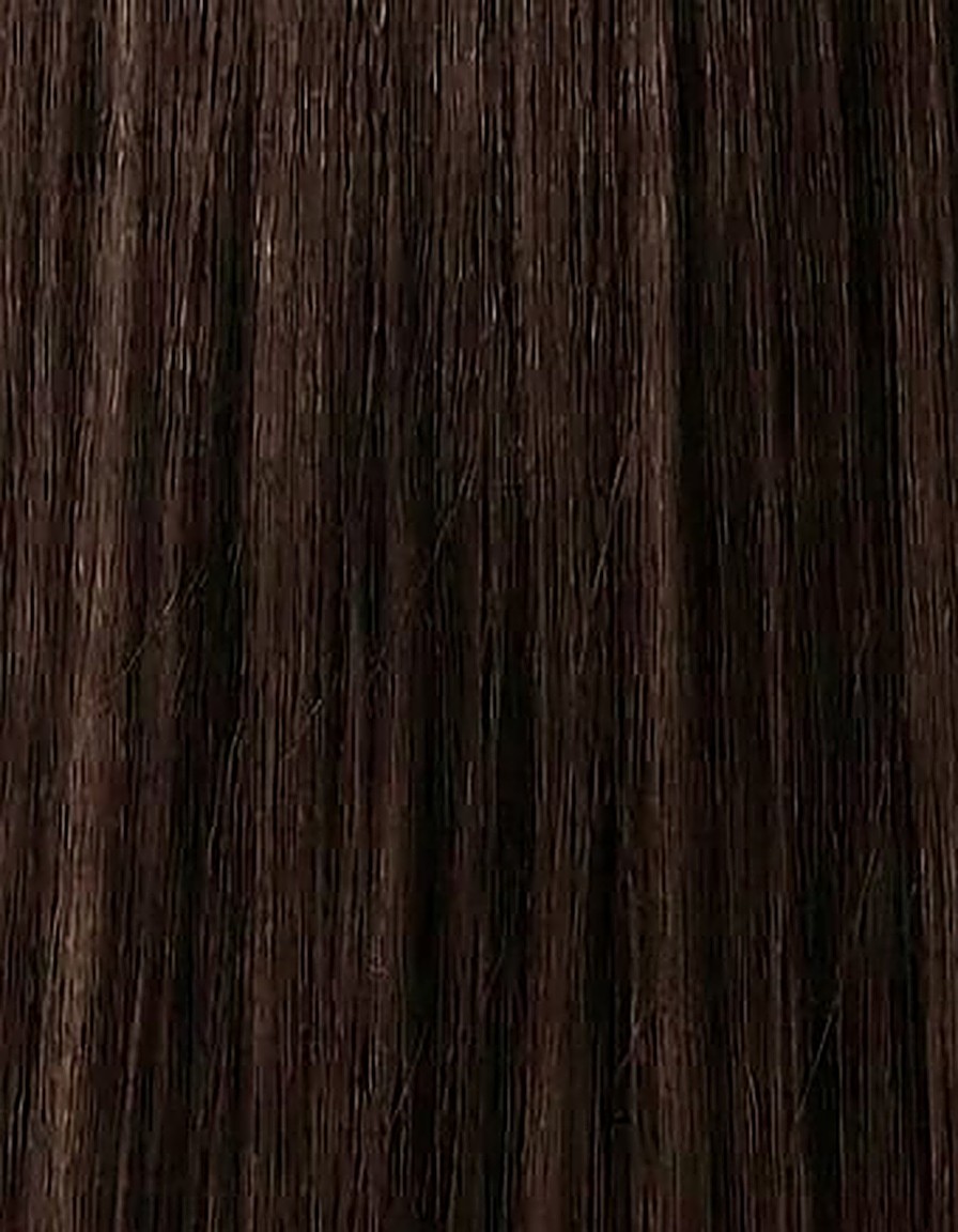 1A Black Brown hair colour — Macro