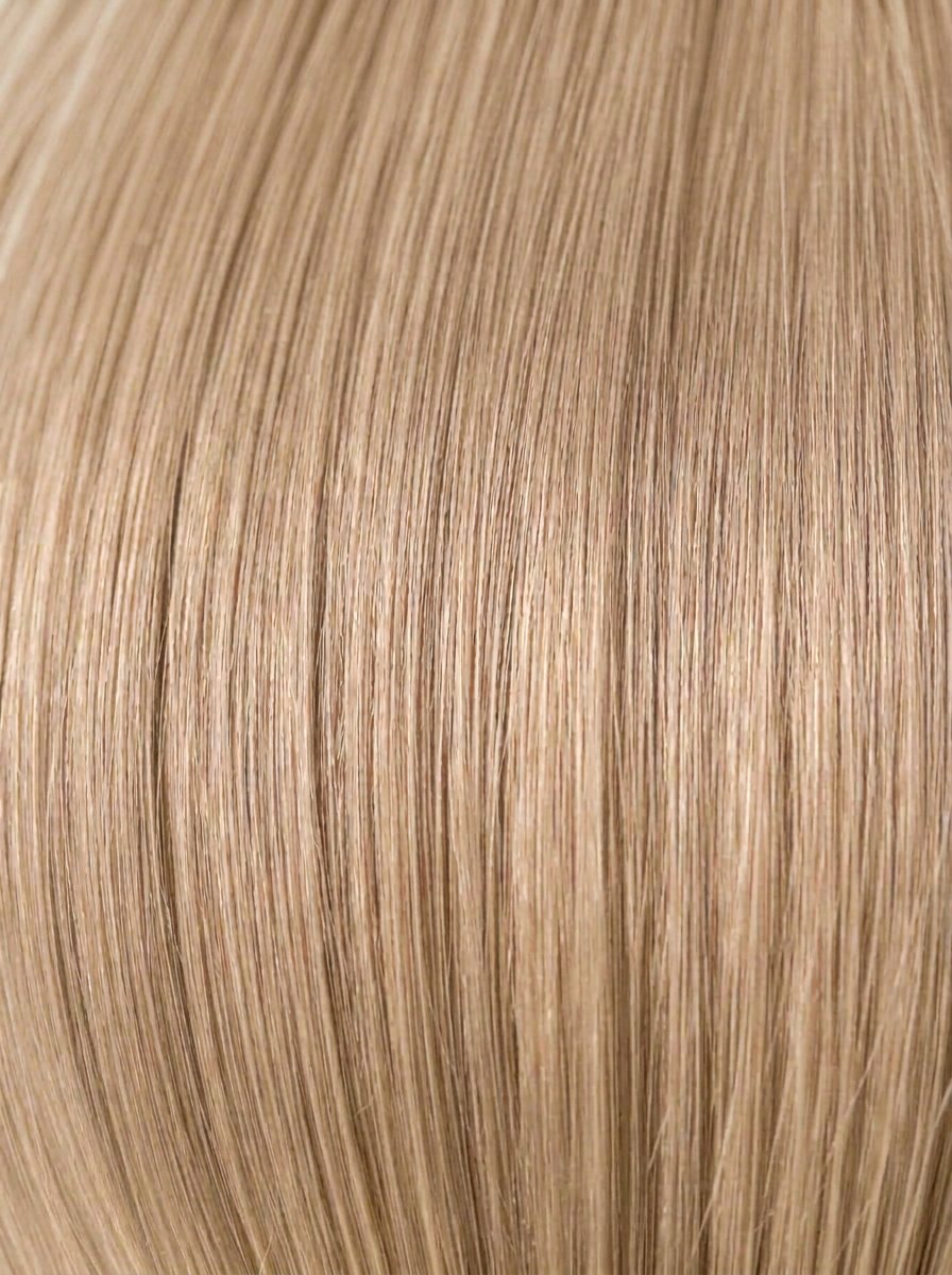 22 Beige Blonde hair colour — Macro