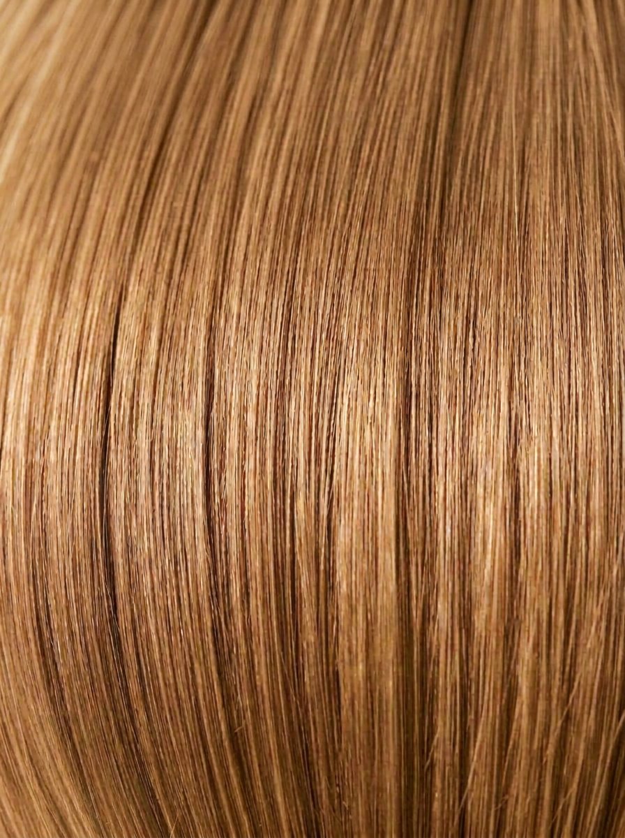 27 Honey Blonde hair colour — Macro